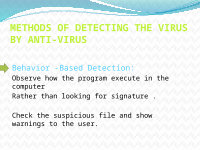 Page 16: presentation on computer virus